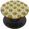 Flower Lover Designs Girasole Vite Floreale Giardino Botanico Cottagecore Agriturismo PopSockets PopGrip Adesivo