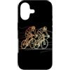 Magliette de Bicicletta Custodia per iPhone 17 Ciclisti Disegno di una linea Ciclista