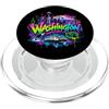 Regali dello Stato di Washington & Co. Orizzonte dello stato di Washington degli Stati Uniti PopSockets PopGrip per MagSafe