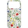 Flower Lover Design Custodia per iPhone 17 Pro Giardino botanico di prato di fiori selvatici rossi, Cottagecore floreale