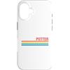 Funny Potter Tees & Gifts Custodia per iPhone 16 Stile retrò Potter