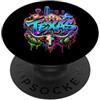 Regali dello stato del Texas e Co. Orizzonte del Texas dello stato degli Stati Uniti PopSockets PopGrip Adesivo