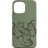 Y2K 90s Funny Rat Art Custodia per iPhone 13 Pro Max Y2K 90s Carino Ratti Danza in un Cerchio