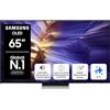Samsung Vision AI Smart TV 65'' QE65S90FATXZT OLED 4K, NQ4 AI Gen3 Processor & 4K AI Upscaling, Motion Xcelerator 144 Hz, Dolby Atmos & OTS Lite, Edizione speciale PACCHETTO INTRATTENIMENTO, 2025