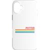 Funny Potter Tees & Gifts Custodia per iPhone 16 Plus Stile retrò Potter
