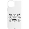 Seychelles Vacanza Souvenir Regalo Custodia per iPhone 15 Plus Seychelles Palme su un'isola Spiagge Infinite