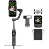 DJI Osmo Mobile 8P stabilizzatore per iPhone e Android, modulo di tracciamento, telecomando, tracciamento nativo, manico telescopico e treppiede integrati, batteria da 10 h, stabilizzazione su tre assi