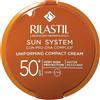 GANASSINI COSMETIC Rilastil Sun System | Crema Solare Compatta Viso Bronze SPF50+ | 10 ml
