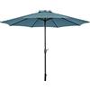 PRGN OMBRELLONE KALIFE D.270CM Azzurro Cloud Base Non Inclusa ARREDO Giardino