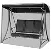 VERDELOOK | Telo in Polietilene per Copertura Mobili da Esterno, 185x150 h115 cm