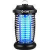 IQN Bug Zapper Outdoor, Plug in Electric Mosquito Fly Zapper w/ 15W Light & 4200V Grid & on/Off Switch, Mosquito Traps & Killer for Indoor, Kitchen, Patio, Backyard and More (Black)
