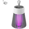 Generico Helve Buzz Antizanzare, Helvezen Zanzare, Luce da Campeggio Impermeabile per Esterni, Silenziosa, con Ricarica USB, Adatta per Casa, Campeggio e Picnic (1*Grigio)