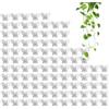 Bajbumgn Fermapiante - Fermaglio per Piante Rampicanti da Giardino | Morsetto Spesso Per Piante 100 Pezzi Giardino Interno Esterno Terrazzo