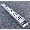 JUCCJUXIN Canale di Scolo Canalette di Scarico a Pavimento for Vialetti Slim, Griglia di Drenaggio for Patio Stretta Lineare, Acciaio Inossidabile della Griglia del Canale(H4*W10CM/H1.57*W3.94IN)