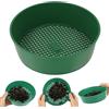 SMELEYOU Setaccio da Giardino per Terreno E Pietre Rotonde Setaccio di Giardinaggio Setaccia Setaccio di Terreno Forte con Bordo Lessuto per Una Facile Manipolazione del Giardino (Verde)