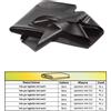 Laghetto Point Telo per Laghetto Nero in PVC - 6,00 x 8,00 mt
