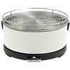 Feuerdesign Mayon Grill E Pinza per Barbecue, Diametro 33 Cm, Lavabile in Lavastoviglie, Ventola Rimovibile, Borsa per Trasporto Inclusa, Bianco
