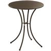 EMU Tavolo Pigalle rotondo cm. 60 Art. 905 colore Marrone d'India cod. 41