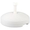 AKTIVE Intex Base Parasole Bianco 45 x h30 cm-20 kg-Tubo D19/33 mm