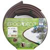 Epoca S.p.A. Epocadecò Bordura in Plastica per Giardino, Marrone, Standard
