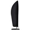 LZQpearl Copertura Ombrellone Impermeabile, Resistente Tessuto Antistrappo Resistente All'ombrello Copertura Per Ombrellone A Sbalzo Extra Grande, Impermeabile, Antivento, Anti-UV (Black,205*25*57*48CM)