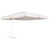 Yellowshop | Telo di Ricambio per Ombrellone da Giardino Garda, Poliestere 250g/mq, Bianco, 2x3 m