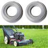 Whychstore Filo per decespugliatore rinforzato in acciaio, 4,0 mm x 15 m, cavo resistente per erba spessa ed erbacce, compatibile con la maggior parte dei decespugliatori e decespugliatori, 2 rotoli