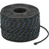 M METERXITY Corda di Avviamento A Strappo 4mm 50m Corda di Avviamento Nylon Corda di Trazione Corda di Avviamento per Tosaerba/Motosega/Decespugliatore/Trinciaerba [Nero Blu]