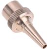 SEIWEI 1Pcs 1/2 pollice Fontana Dritto Ugello Testa, Ottone Jet Giardino Stagno Spruzzatore Fontana Ugello Fontana Ugello Testa