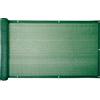 eacommerce Telo Rete Ombreggiante Privacy per Balconi Frangivista 160 gr/mq Occhiellato con Fune (90x600 cm, Verde)