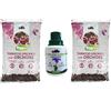 CIFO Linea Torfy, 2 Confezioni Terriccio per Orchidee da 3 lt. + 1 Flacone Concime Liquido Orchidee 200 ml. con Corteccia, Perlite Fibra di Cocco. Fertilizzante e Crescita delle Orchidee