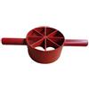 Fenteer Bamboo Splitter Manuale per Slicing bambù Utensile per Separare bambù Affettatrice per bambù Cast Steel Macchina per Suddividere Tubo bambù Adatto per, 8 Coltelli