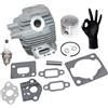 ICOOYO Kit Cilindro pistone per Echo SRM-220ES SRM-222ES SRM-235 SRM-235ES SRM-236 SRM-236L SRM-236ES SRM-236TES Shindaiwa C226S F226S T226s A130002100, P021007712