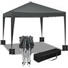 WOLTU Gazebo 3x3m Pop up Tendone Pieghevole con sacchi di sabbia