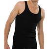 Schiesser - Canottiera, Uomo, Nero (Schwarz (000-schwarz)), M