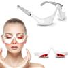 Generic Occhiali di terapia con luce rossa, dispositivo di bellezza a microcorrente, riduce occhiaie, gonfiore e rughe, cura sotto gli occhi per rilassarsi e rinnovarsi