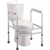 Elite Care Toilet Safety Frame Surround regolabile in altezza rail