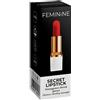 Feminine Secret Lipstick, allegro e divertente Massaggiatore vibrante da borsetta