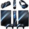 LNMLRBXEXZ Adesivo Skin Per PS5 Console Disc Edition & Digital Sticker Vinyl Decal Cover Per Ps5 Controller & Charging Station & Headset & Media Remote 10057 Decalcomania Per Cover(Disc Version)
