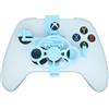 Generico Mini 3D printing Steering Wheel for Xbox Series S/X Game Controller Auxiliary Racing Steering Wheel Replacement Accessories (Blue)