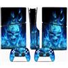 LNMLRBXEXZ Compatibile Con Adesivi Skin Per PS5 Slim Skin Disc Edition & Per Digital Console Controller Vinyl Cover Skins Wraps Scratch Resistant Compatible 49053 Avvolgimento(Disc Version)