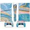 YLMKMVLCZC Pelle Decalcomania Per PS5 Slim Skin Digital Edition Console E Controller Vinyl Cover Skins Wraps Resistente Ai Graffi Compatibile Con 64731 Avvolgimento Della Pelle