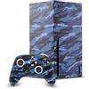 Head Case Designs Blu Camo Camuffamento Pacchetto Console Da Gioco Wrap E Pelle Per Controller Compatibile con Xbox Series X