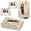 GALSOR Protettivo Per PS5 Skin Disc Edition Anime Console E Controller Vinile Cover Wraps Per PS 5 Version 43019 Senza Bolle E Senza Residui