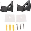 Cryfokt Supporto per Montaggio a Parete per Controller Robusto e Durevole Sala da Gioco Organizzata, Supporto a Parete per Gamepad da 2 Pezzi per Ufficio Domestico