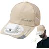 Generico Cappello Da Sole Con Ventola USB - Visiera Ad Asciugatura Rapida Con Flusso D'aria Rinfrescante, Display Digitale, Controllo A 3 Velocità, Protezione UV Resistente Al Sudore | Copricapo Da Esterno Por