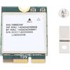 Jectse Scheda di Rete Wireless MT7902, Adattatore WiFi 6E Tri Band 2.4GHz 5GHz 6GHz 5.2 M.2 2400Mbps, con Connessione Stabile a Lungo Raggio, per Laptop PC Desktop 10 11