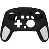 Generico Soft Shell in silicone per Switch 2 Pro Controller di gioco Custodia protettiva Gaming palmare antiscivolo copertura (black and white)