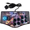 Oikabio Joystick Usb per Controller di Giochi Retrò per Ps2 / / Pc/Smart Tv Vibratore Incorporato Joystick un Direzioni (N. A)