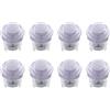 SJ@JX Arcade 28mm LED Pulsante Pulsante MX Microswitch Vite Tipo Pulsante